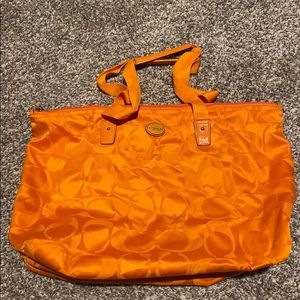 Coach travel bag